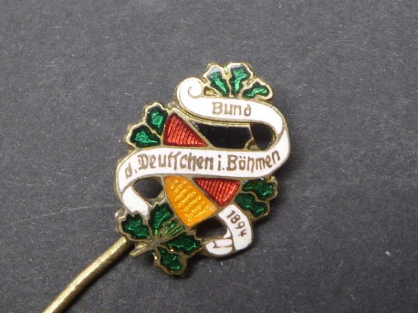 Badge / needle - Association of Germans in Bohemia - Sudetenland Czech Republic