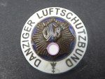 Abzeichen - Danziger Luftschutzbund mit Hersteller