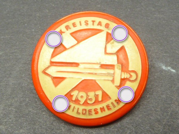 Conference badge - Hildesheim district council 1937