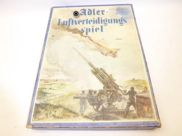 Brettspiel - „Adler - Luftverteidigungsspiel“, Verlag Hugo Gräfe/ Dresden 1941