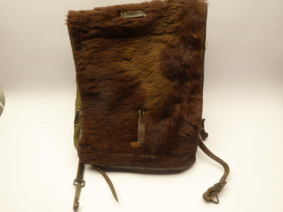 Wehrmacht / Heer - Monkey knapsack from 1943 with manufacturer