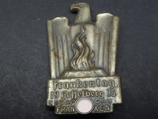Badge - Frankentag Hesselberg 1936 Francs