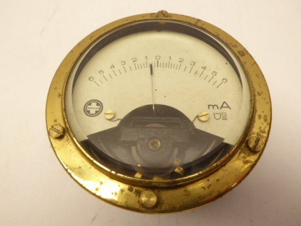 Switzerland - Wohlmuth Milli Ampere Meter