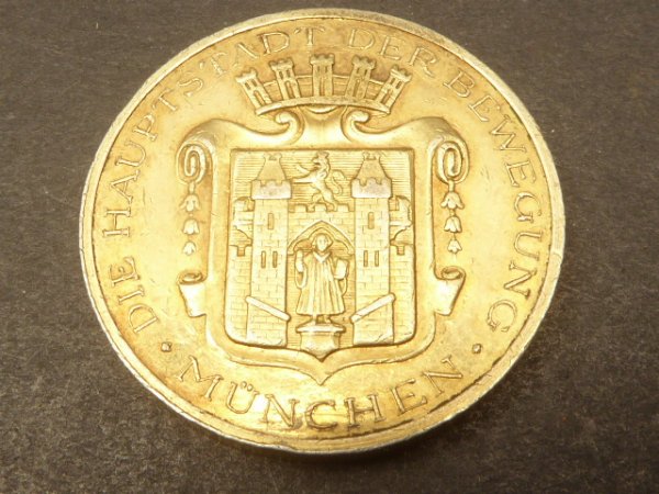 Medaille - München, Die Hauptstadt der Bewegung