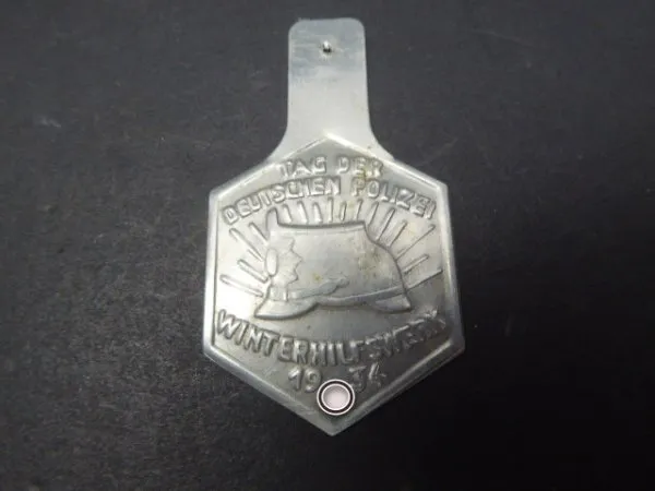 WHW badge - German Police Day 1934