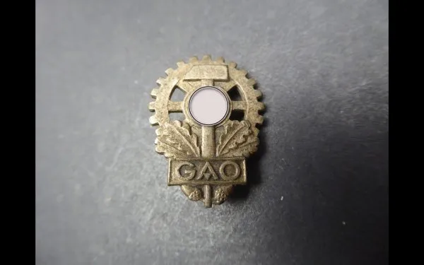 Badge - GAO Association of German Labor Victims