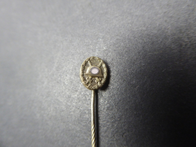 Abzeichen - Miniatur VWA Verwundetenabzeichen Silber