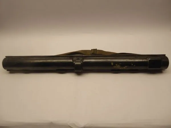 WH Wehrmacht - MG42 Wechsellaufbehälter Laufschützer mit Herstellercode brc 43 + Abnahme mit Webriemen