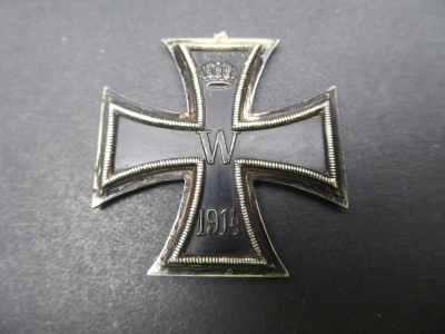 EK Iron Cross 2nd Class + Badge Warrior Association Holzheim