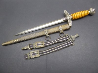 LOD Luftwaffe dagger for officers with hanger, manufacturer WKC Solingen