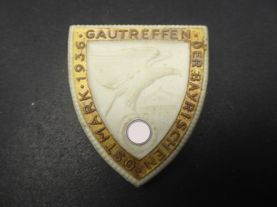Rosenthal porcelain badge - Gautreffen der Bavarian Ostmark 1936