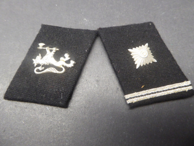Pair of collar tabs Special Associations Norwegian Legion
