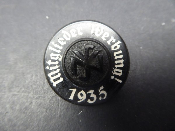 Badge - N.S. Volkswohlfahrt - member advertising! 1935