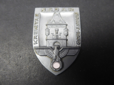 Badge - NSDAP District Council Soest 1939