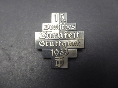 Abzeichen - 15. Deutsches Turnfest Stuttgart 1933