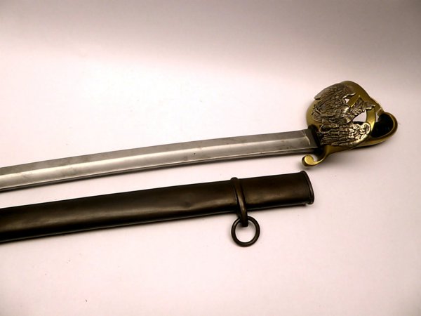 Cavalry saber M 1852/79 for officers, Dragoon Regiment Prince Albrecht of Prussia (Lithuanian) No. 1.