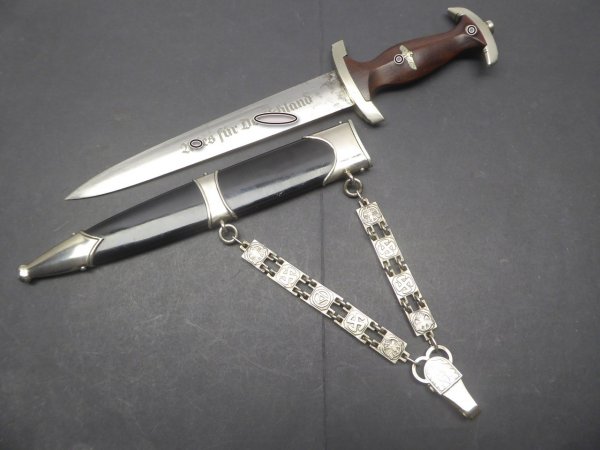 NSKK chain dagger with manufacturer Remeve Solingen