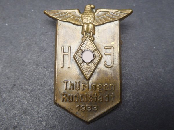 Badge - HJ Thuringia Rudolstadt 1933