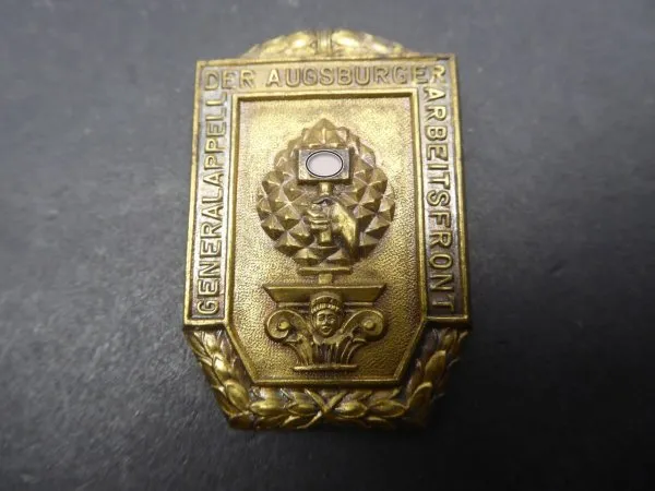 Badge - general appeal of the Augsburg labor front