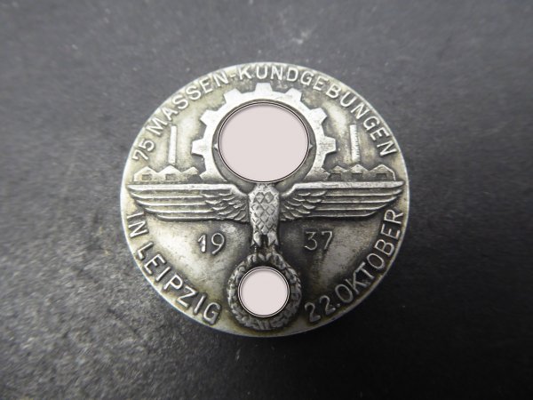 Medaille - 75 Massen-Kundgebung Leipzig 1937