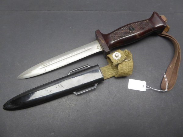 DDR NVA combat knife M66 - 3rd model with number 10389
