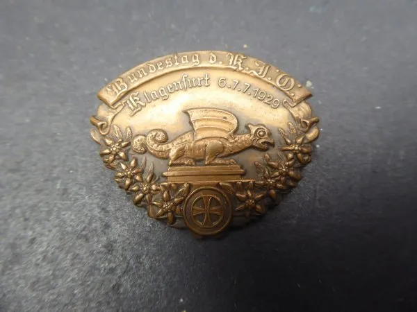 Badge - Bundestag Klagenfurt 1929