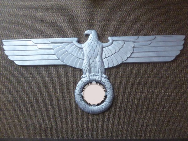 Very large wall eagle - approx. 88 x38 cm