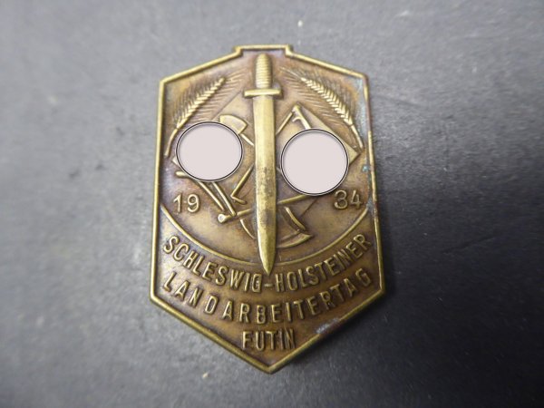 Badge - Schleswig-Holsteiner Landarbeitertag Eutin 1934