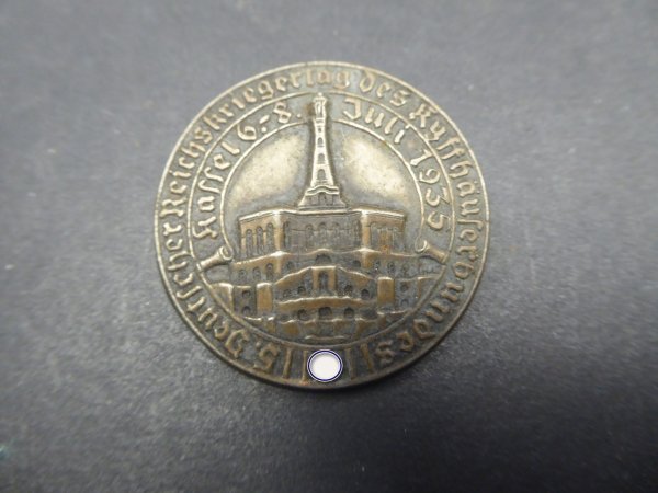 Badge - 5th German Reichskriegertag of the Kyffhäuserbund 1935