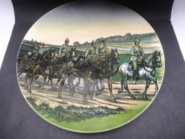 Villeroy & Boch plate - cavalry WWI