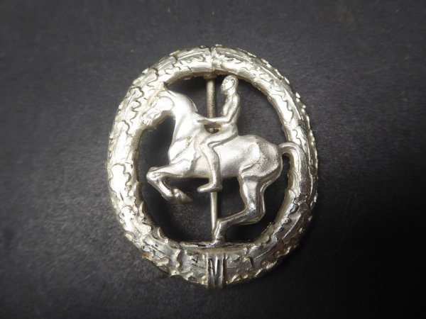 Order - rider's badge in silver with polished edges 57 form, Steinhauer & Lück Lüdenscheid