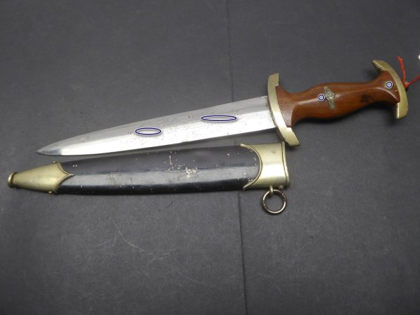 Formerly NSKK dagger with manufacturer F.W. Höller Solingen