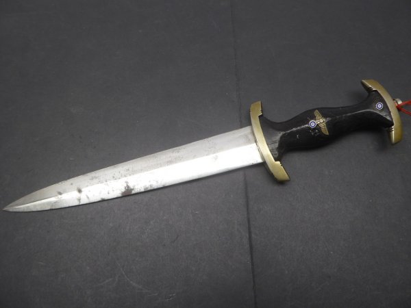 SS dagger without scabbard, manufacturer RZM 7/83