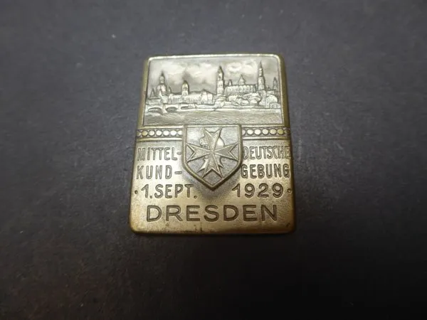 Badge - Central German Rally Dresden 1929