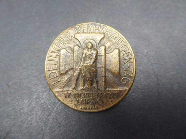 Abzeichen - 1. Deutscher Reichskrieger-Tag Leipzig 1925