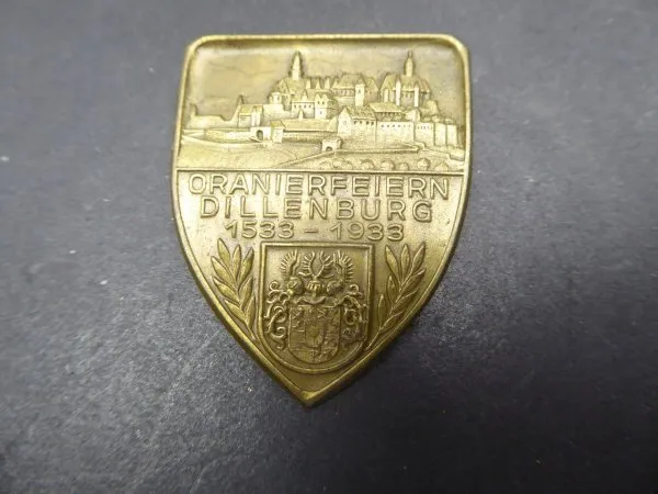 Badge - Orange celebrations Dillenburg 1933