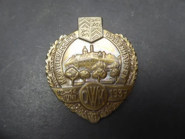 Badge - OWK general meeting Babenhausen 1937