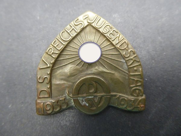 Badge - DSV Reich Youth Ski Day 1933/34