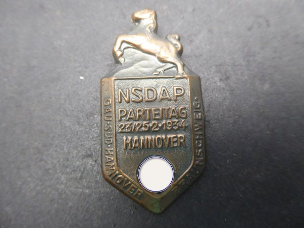 Badge - NSDAP Party Congress 1934 Hanover
