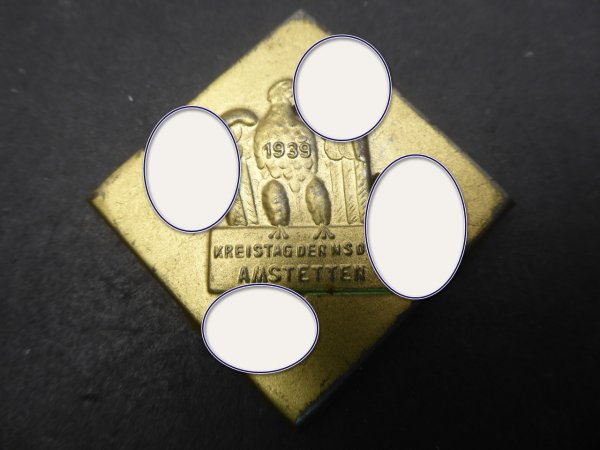 Badge - district assembly of the NSDAP Amstetten 1939