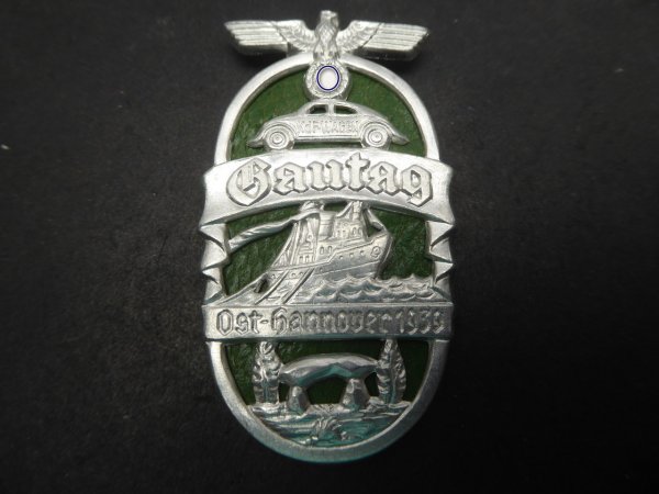 Badge - KdF Wagen - Gautag Ost-Hannover of the NSDAP 1939