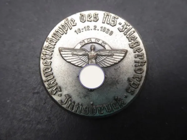 Badge - NSFK ski competitions of the NS-Fliegerkorps Innsbruck 1939