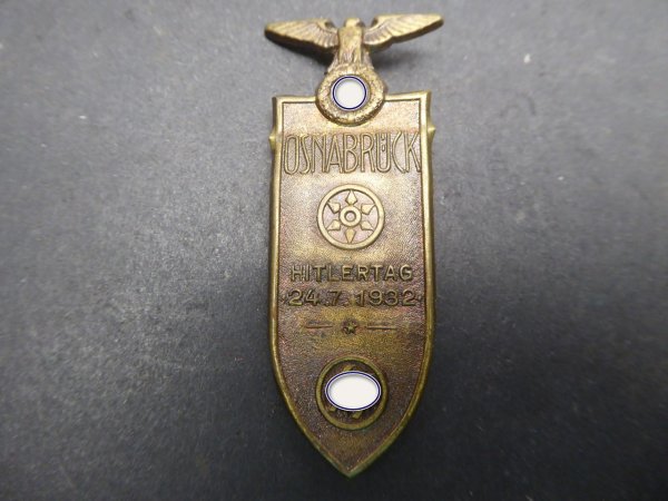 SS badge - Osnabrück - Hitler Day 1932