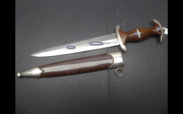 SA dagger with double manufacturer Puma Solingen RZM 7/27
