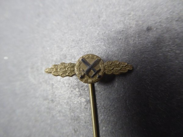Miniature front flight clasp for attack aircraft in bronze - 57 award - version 1957