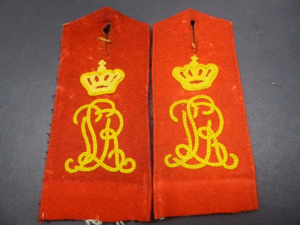 Two individual shoulder boards Bavaria Infantry Regiment