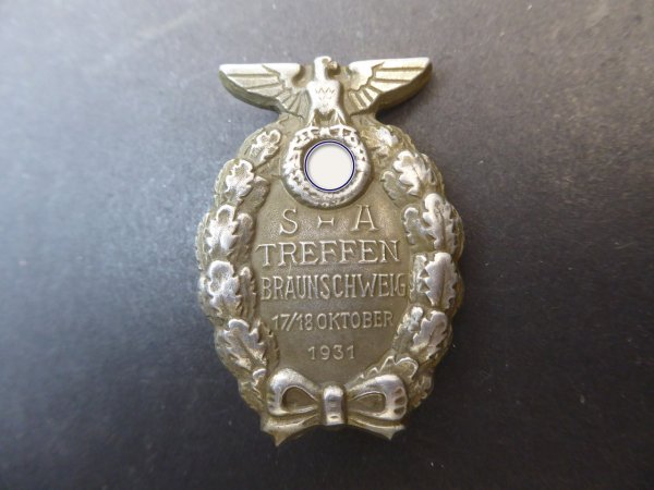 Badge - SA meeting Braunschweig 1931