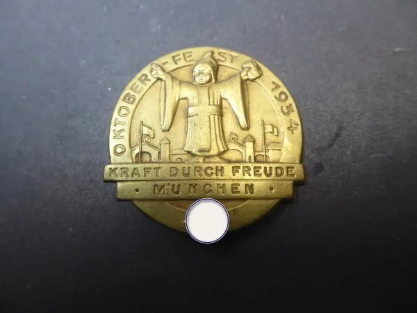 KdF badge - Oktoberfest 1934 - Strength through joy Munich