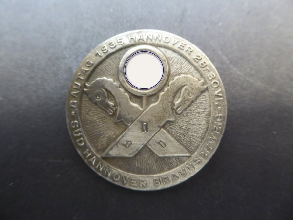 Badge - Gautag Hannover / South Hannover Braunschweig 1935