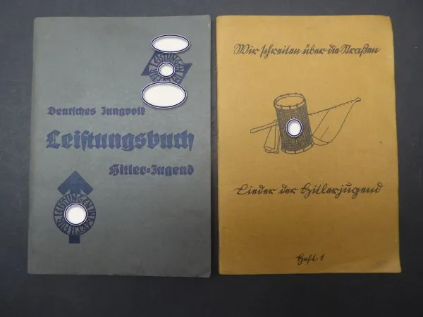 Leistungsbuch HJ / DJ Bann 436 Hohenneuffen + Liederbuch